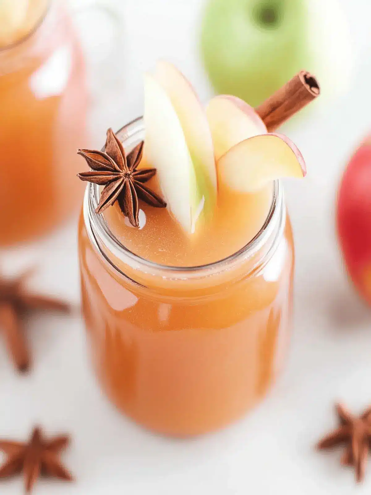 Homemade Spiced Apple Cider (refined sugar-free)