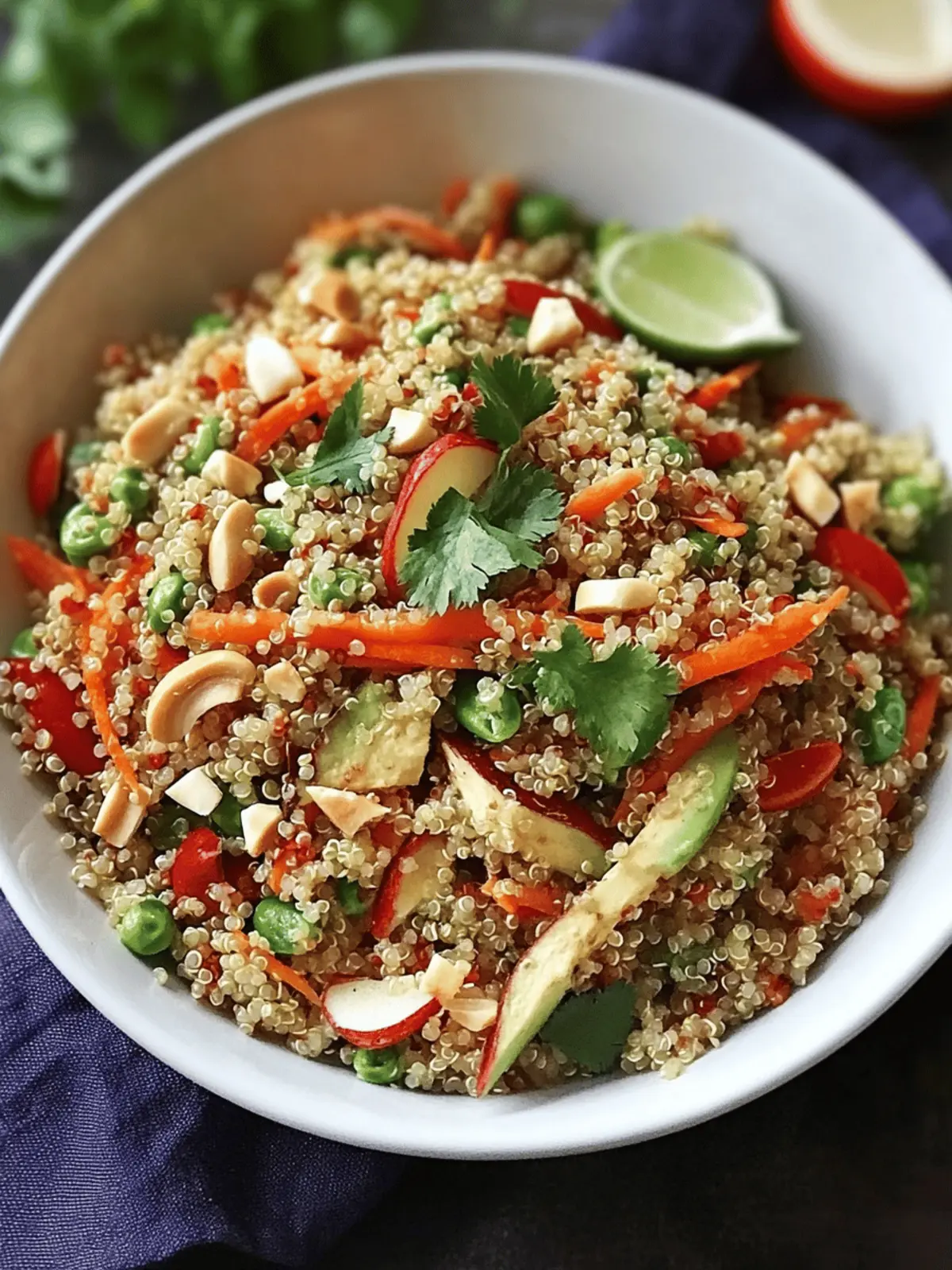 Thai Quinoa Crunch Salad