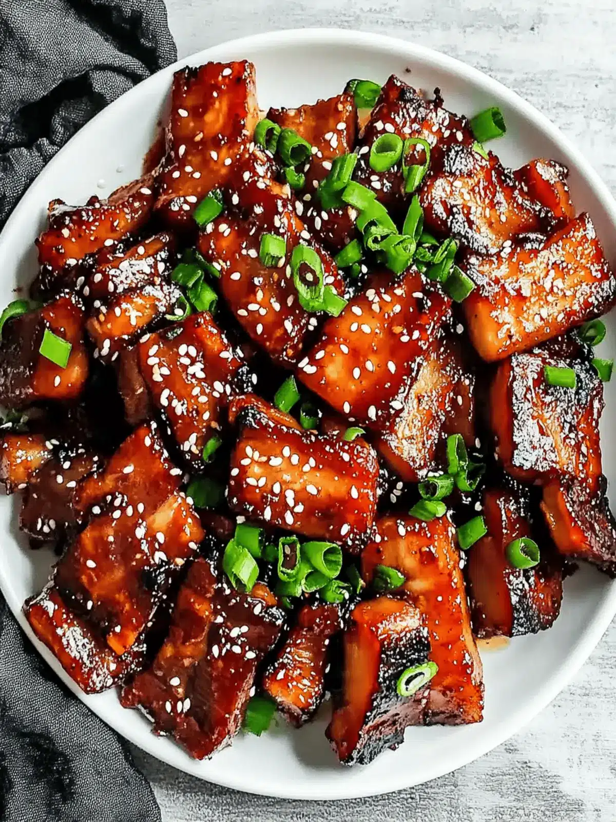 Healthy Korean Pork Belly Skillet
