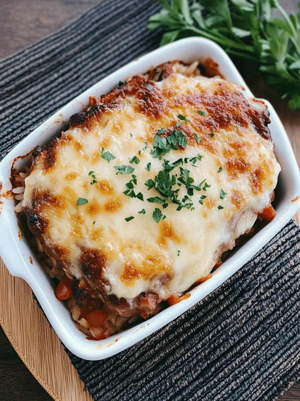 Hong Kong Style Baked Pork Chop on Rice