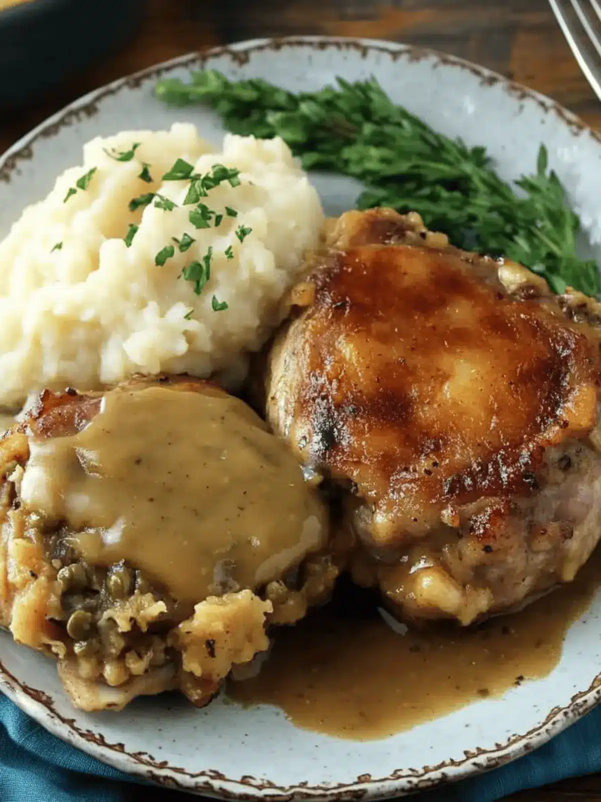 Baked Stuffed Pork Chops: A Cozy Family Dinner Delight