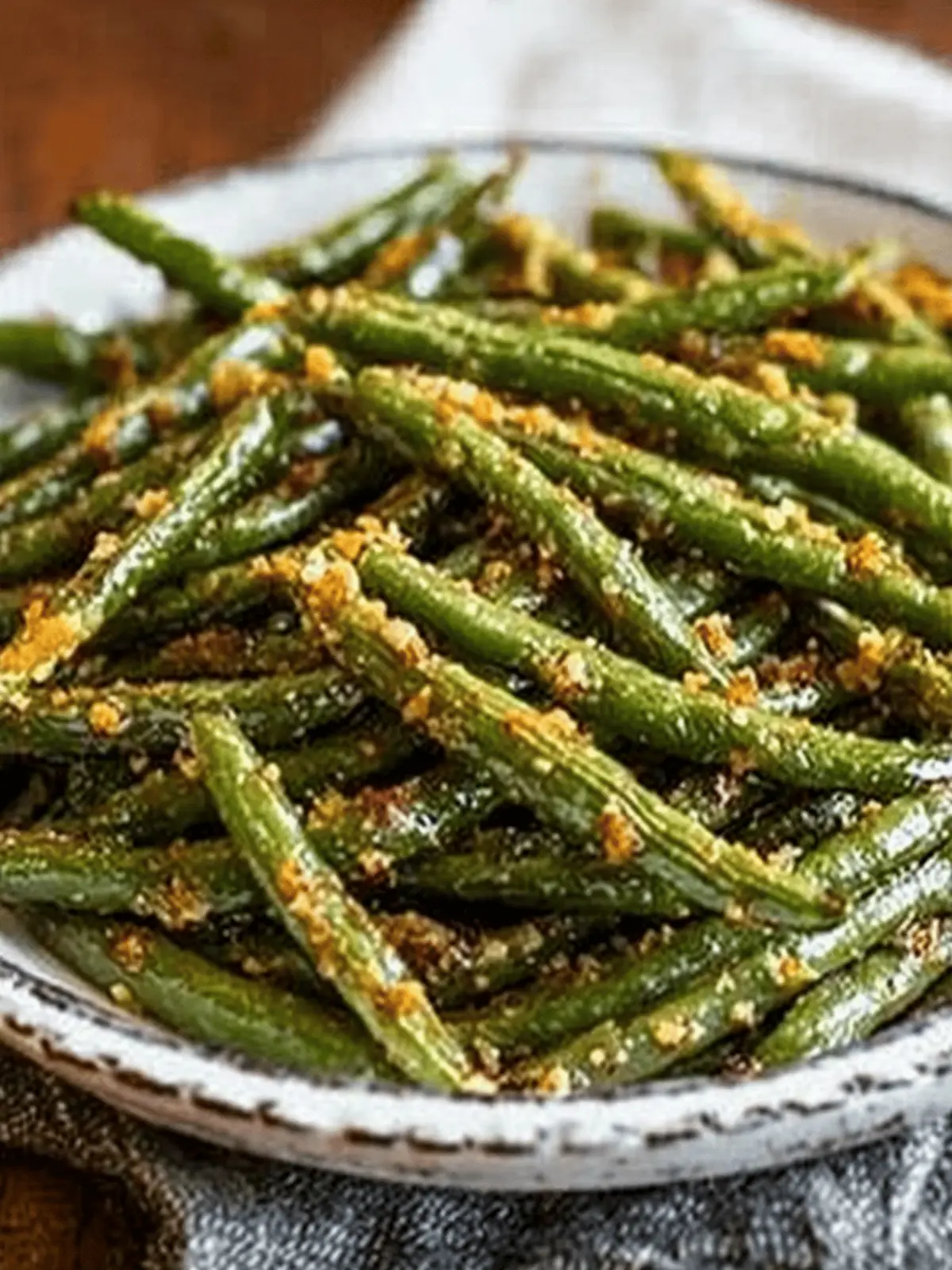 Parmesan Roasted Green Beans