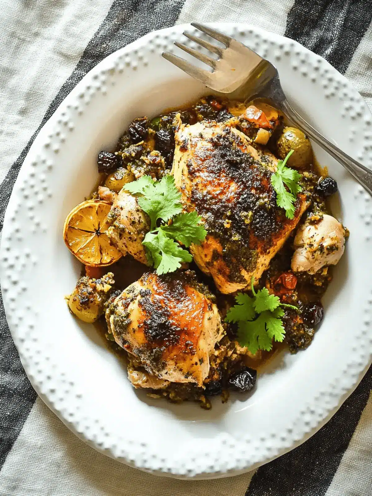 Easy Chicken Marbella