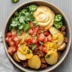 Loaded Fiesta Potato Bowls