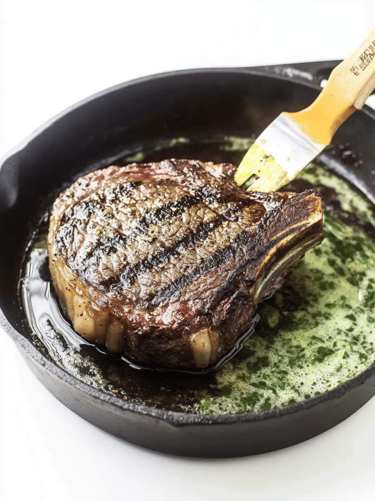 Reverse Sear Cowboy Steak