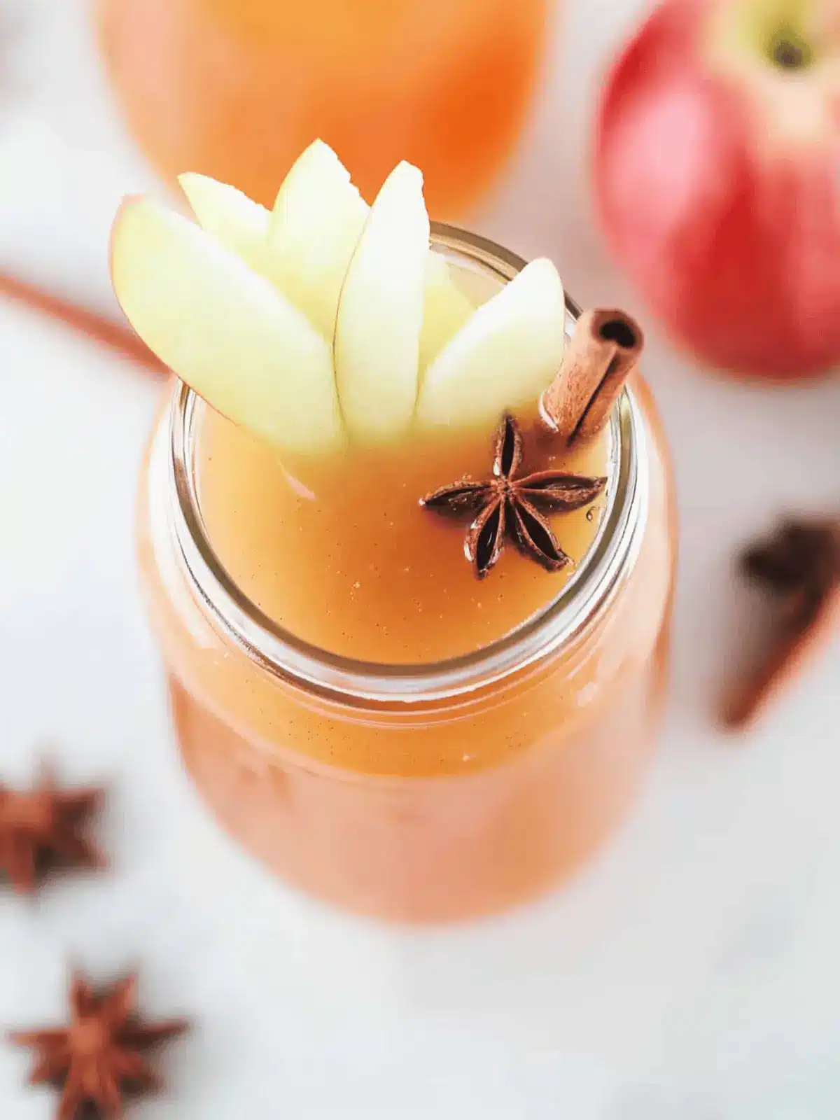 Homemade Spiced Apple Cider (refined sugar-free)