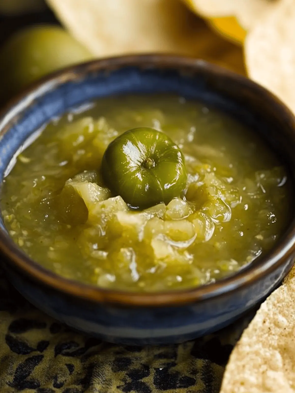 Zesty Roasted Tomatillo and Green Apple Salsa You’ll Love