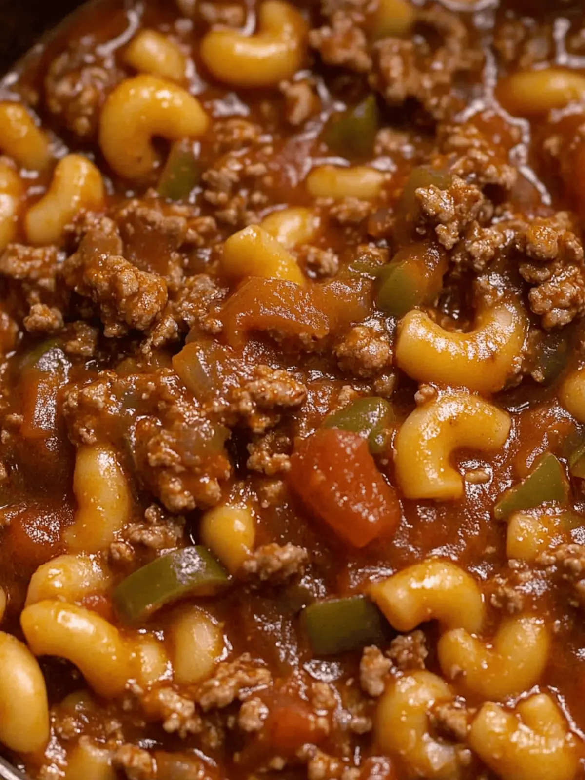 Nostalgic American Goulash: Your Cozy One-Pot Wonder