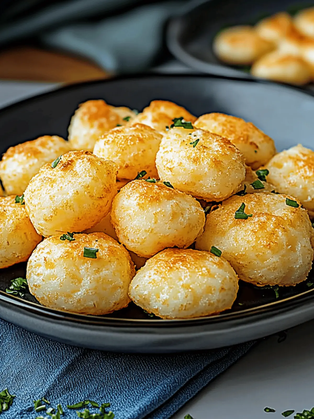 Keto Cheese Puffed Snacks