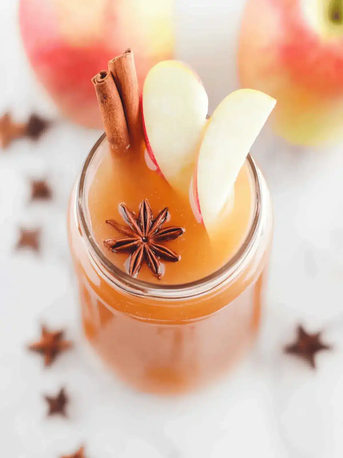 Homemade Spiced Apple Cider (refined sugar-free)
