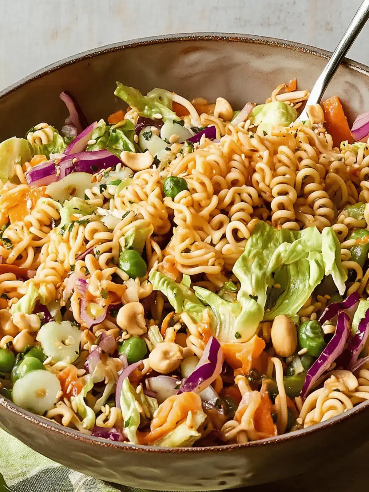 Ramen Noodle Salad