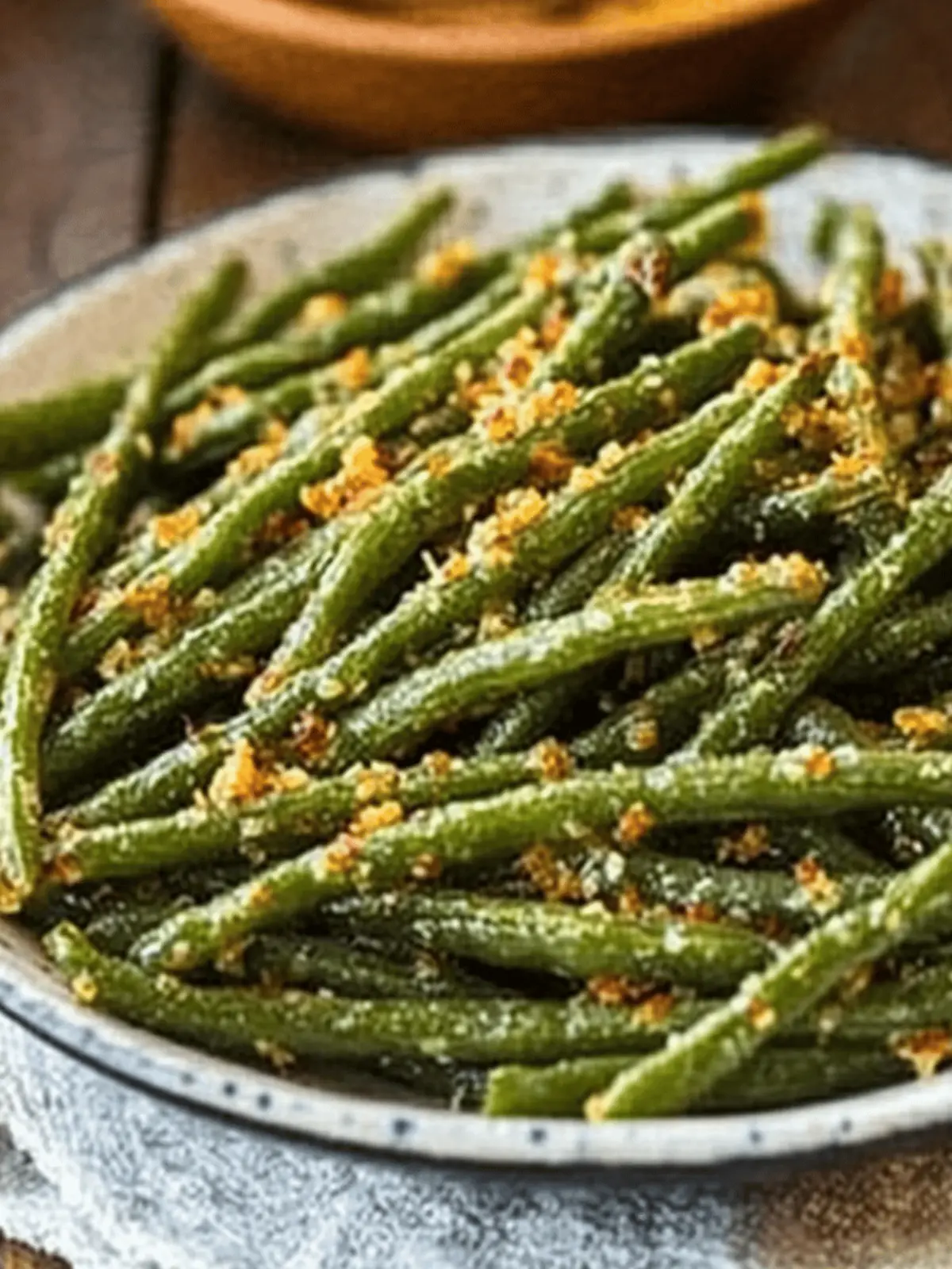 Parmesan Roasted Green Beans