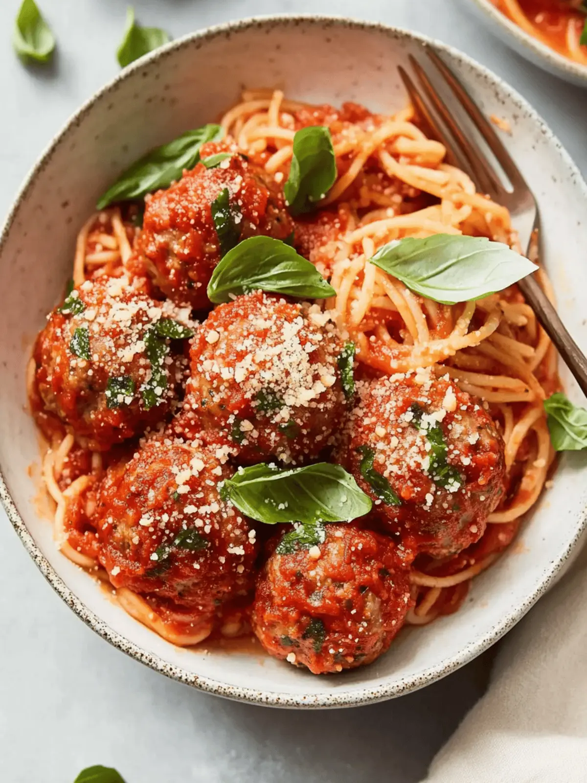 Baked Italian Meatballs