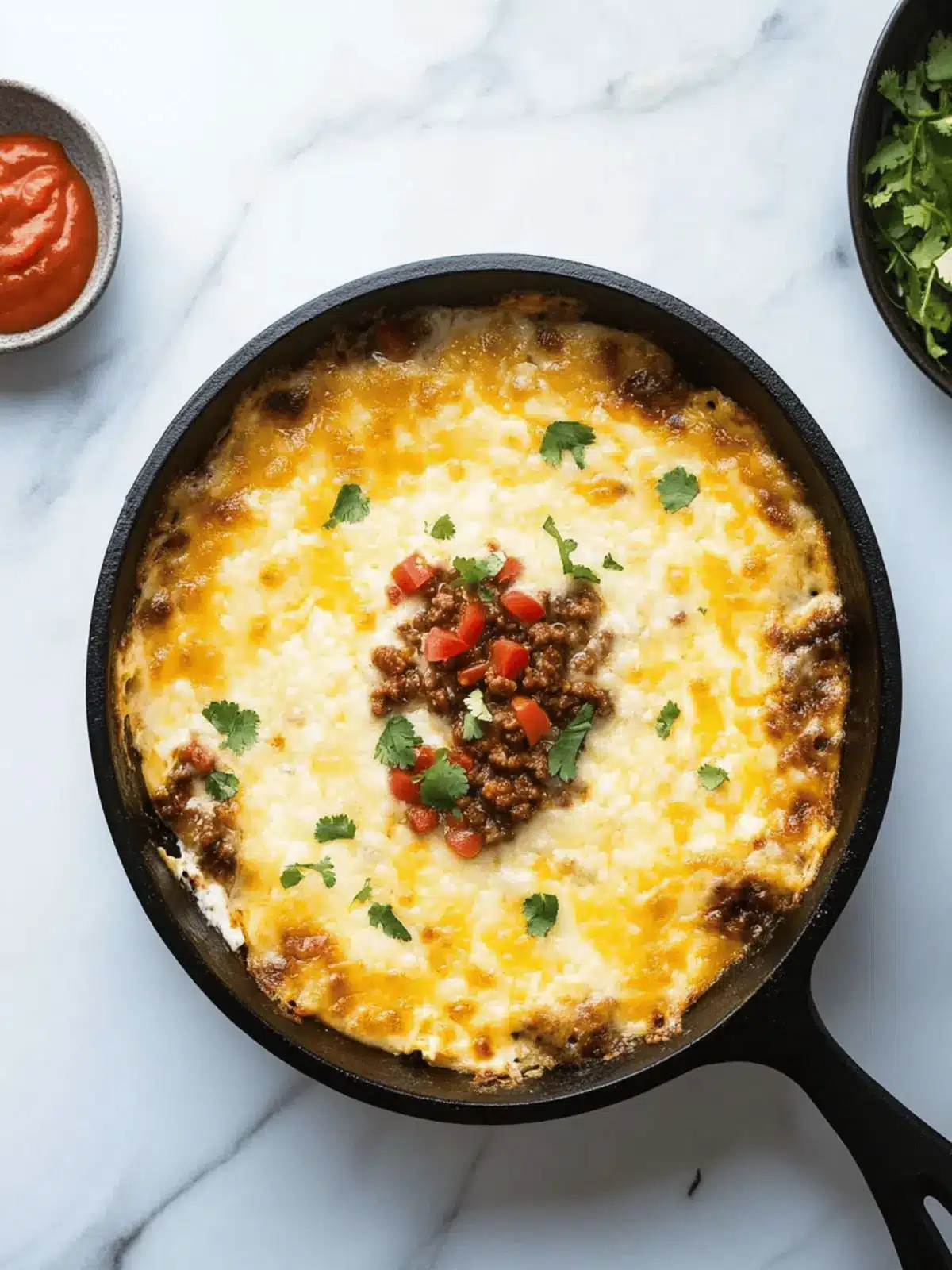 Queso Fundido with Chorizo