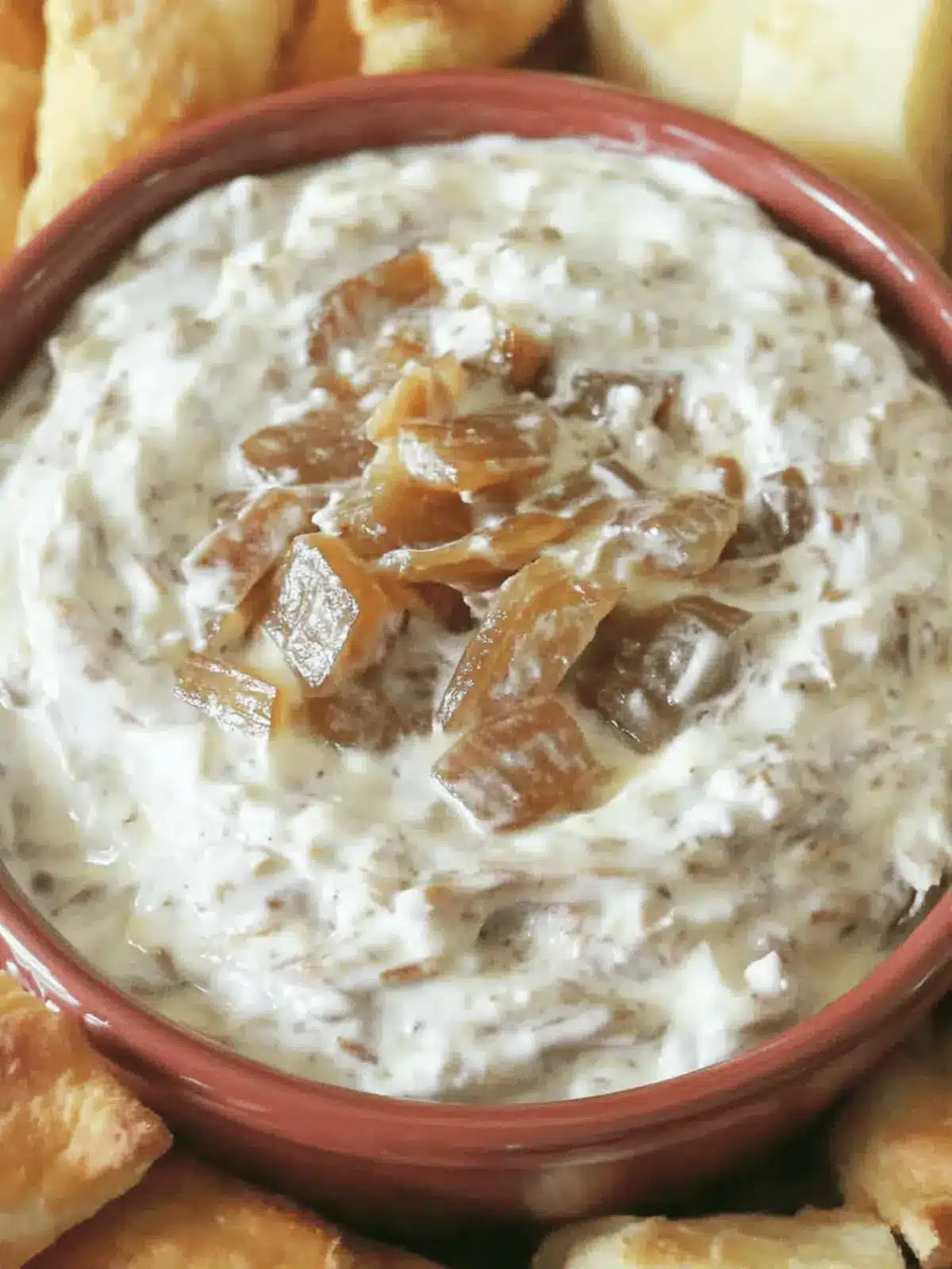 Creamy Caramelized Onion Dip with Greek Yogurt Bliss