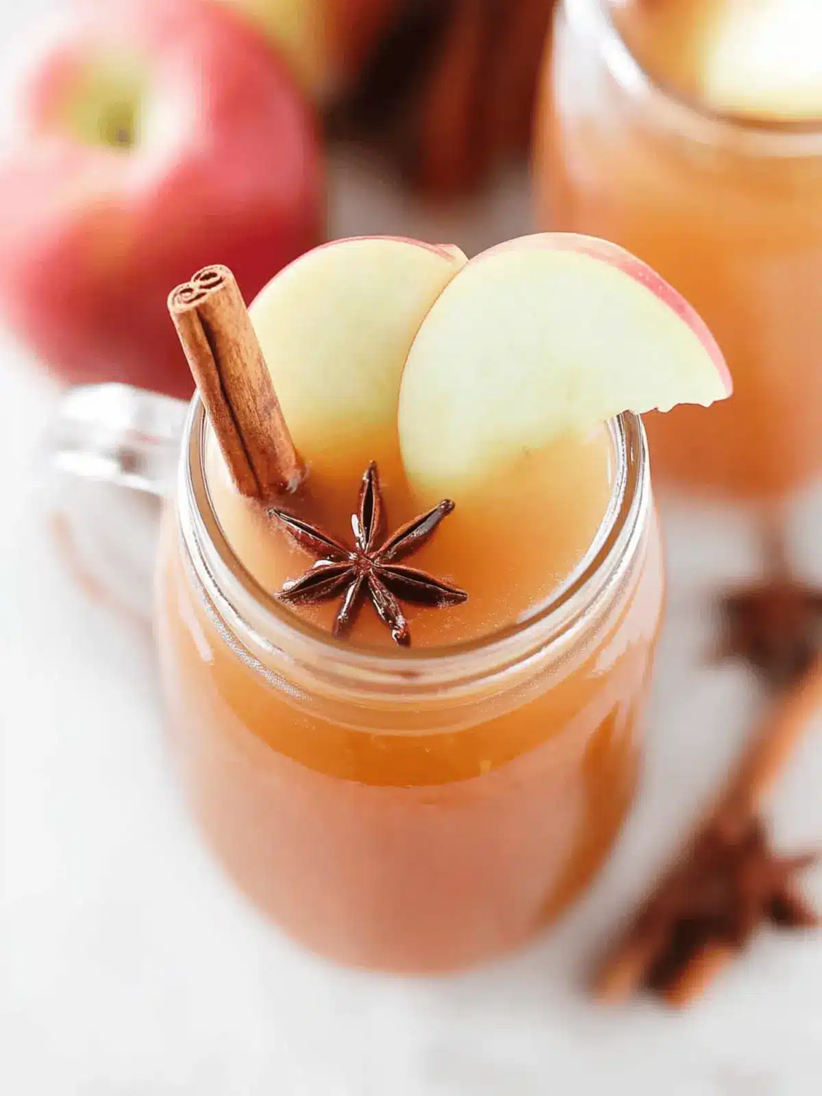 Homemade Spiced Apple Cider (refined sugar-free)
