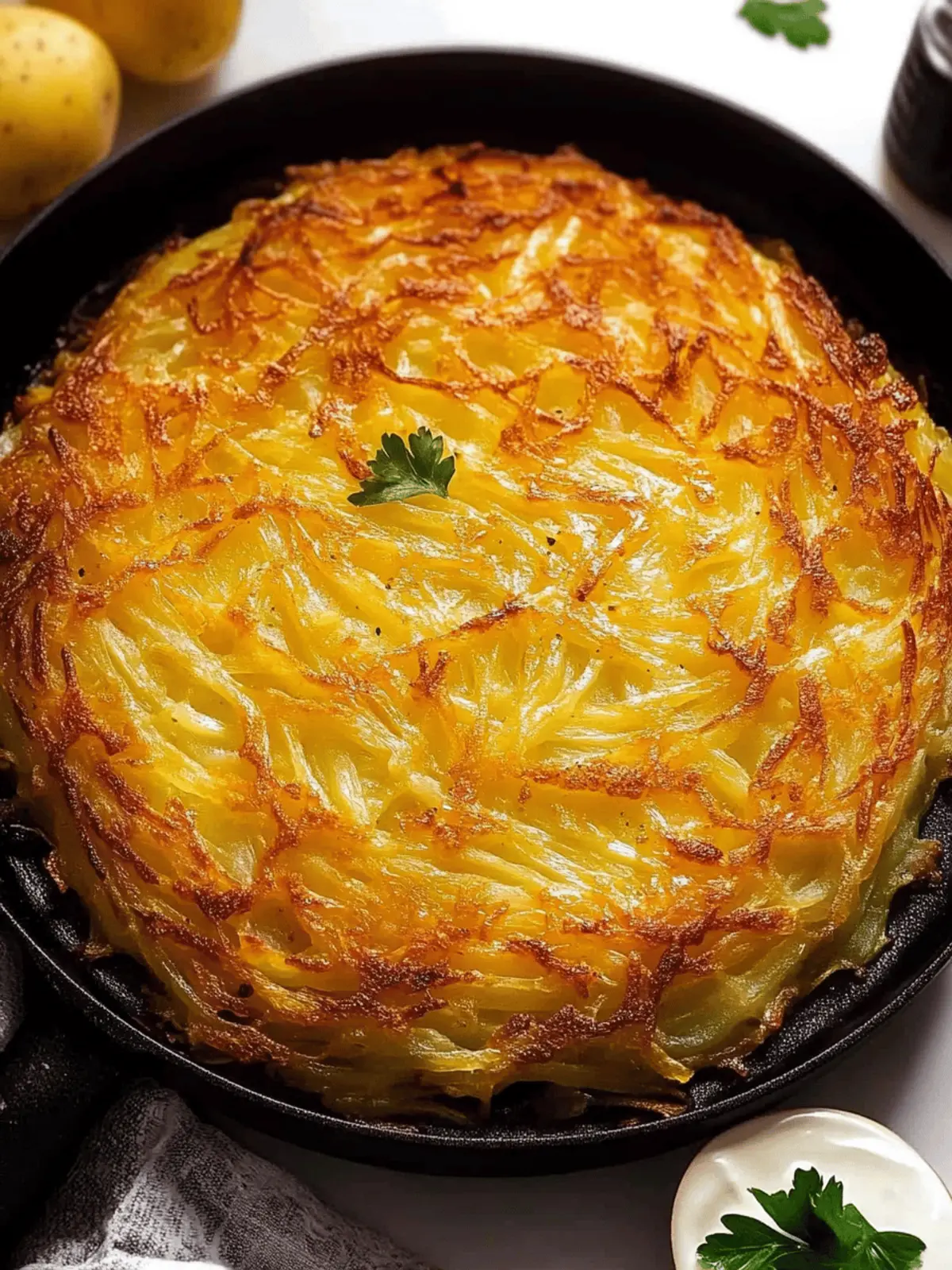 Crispy Potato Rosti: Your Ultimate Comfort Food Delight