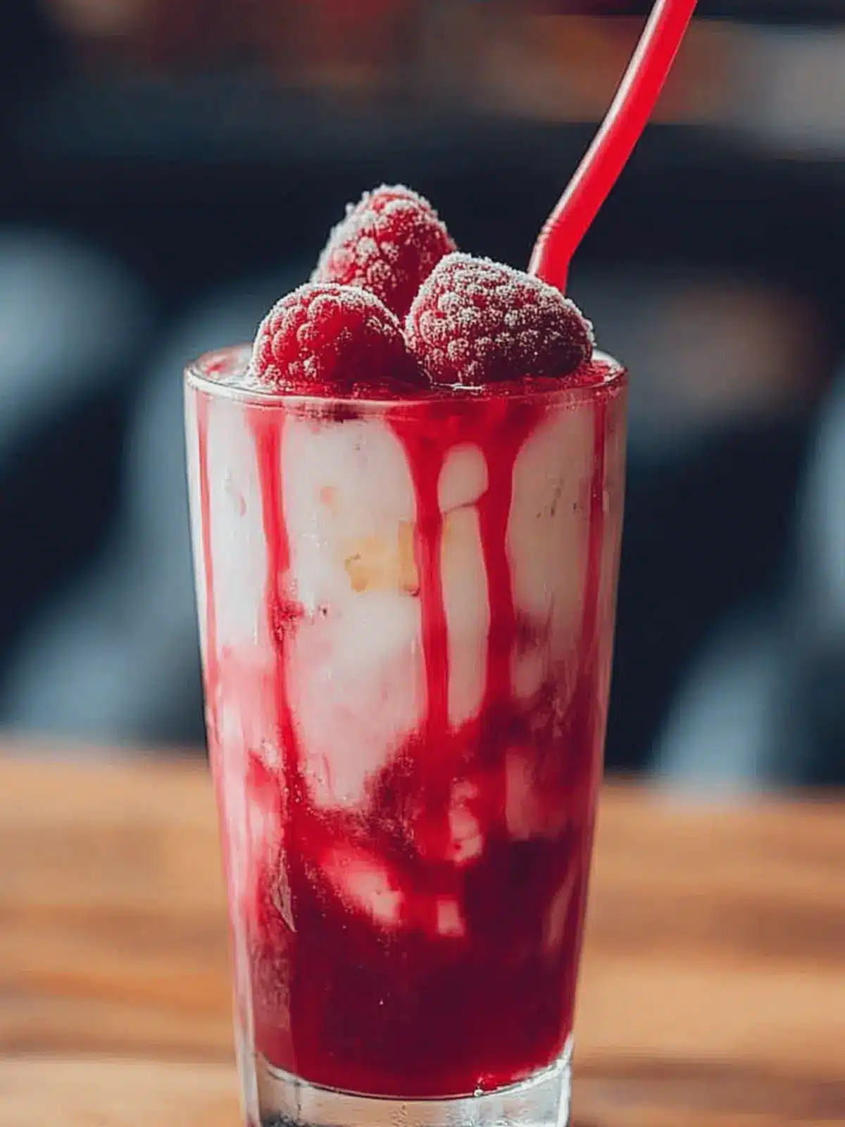Raspberry Dream Dirty Soda