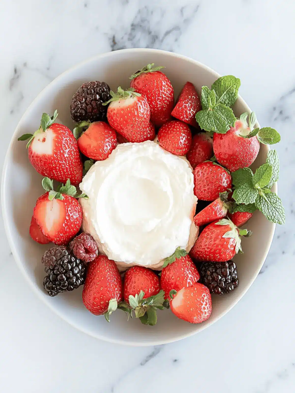 Fruit Dip with Mascarpone