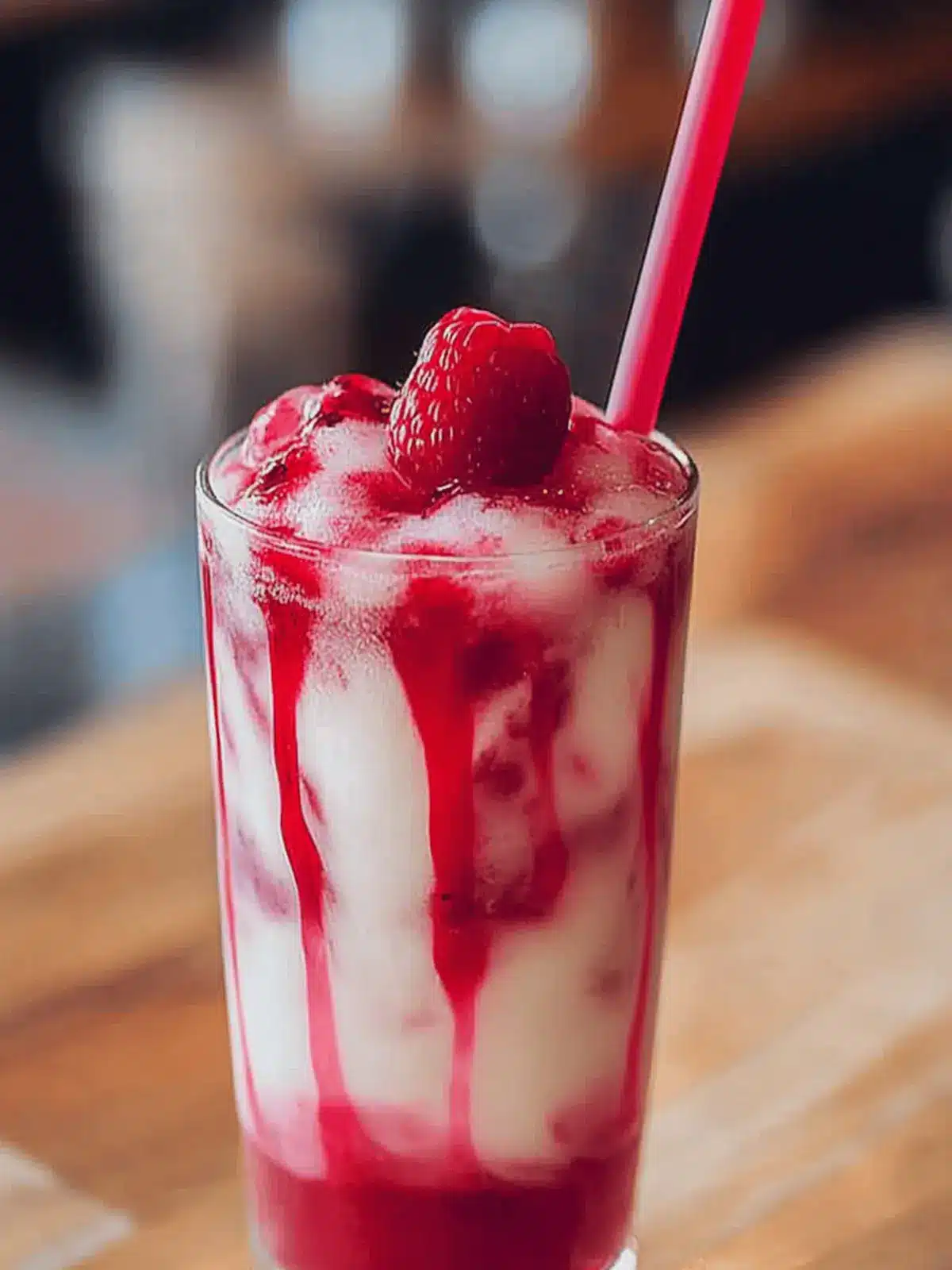 Raspberry Dream Dirty Soda