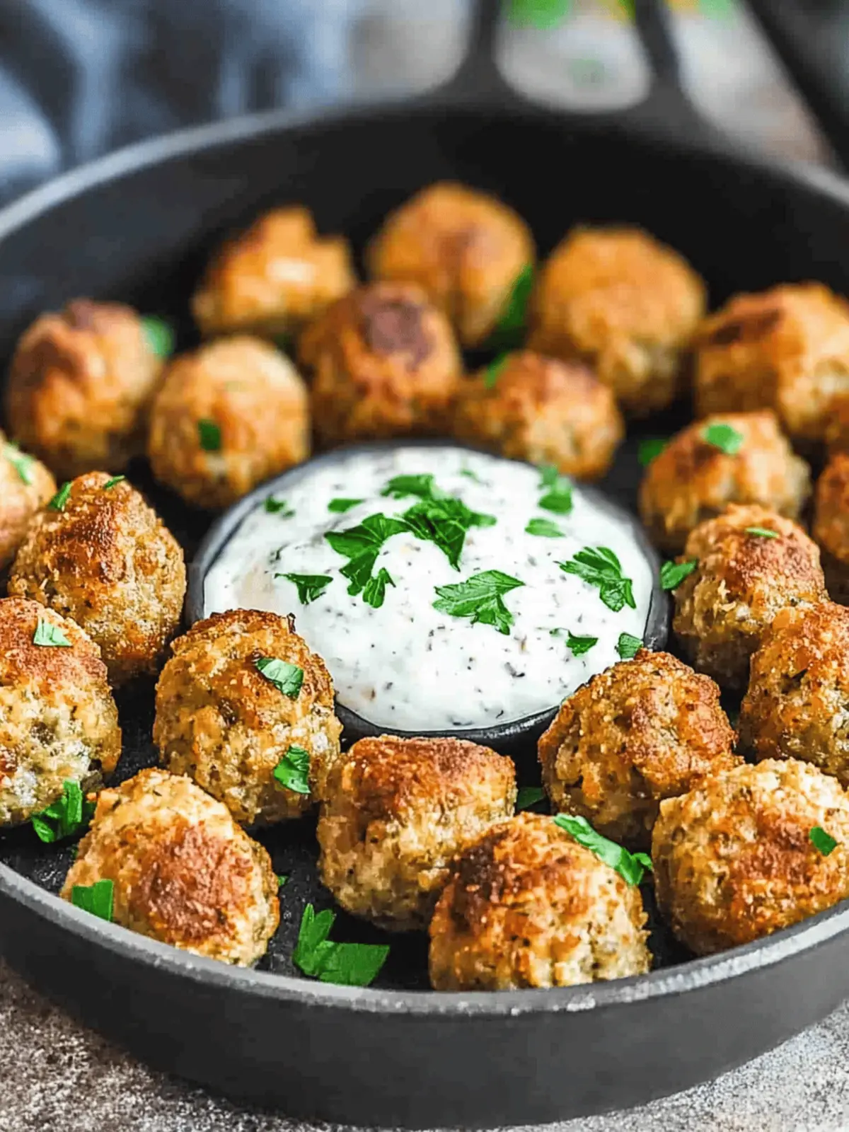 Keto Sausage Balls: The Perfect Low-Carb Snack Delight
