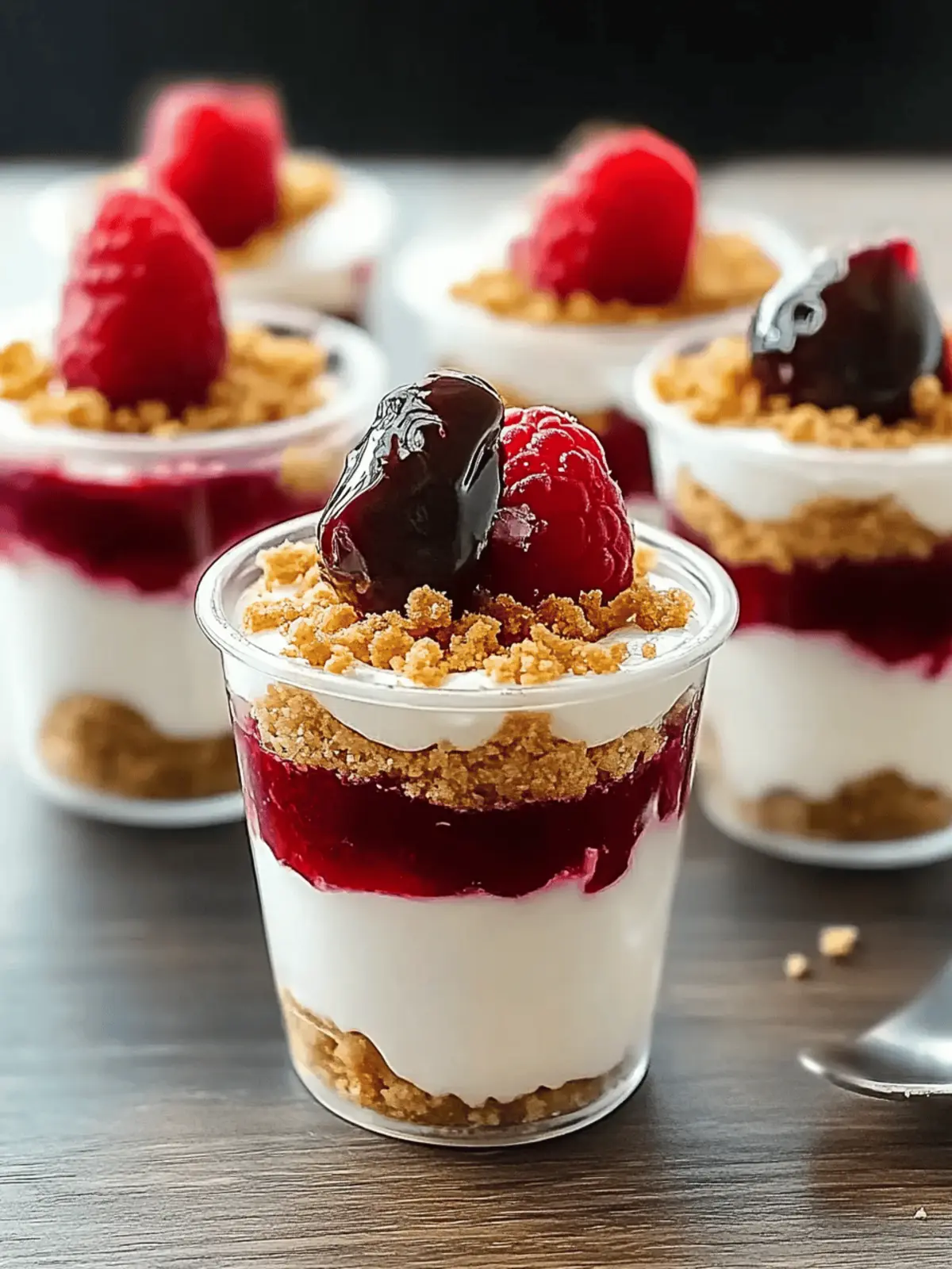 No-Bake Cheesecake Parfaits