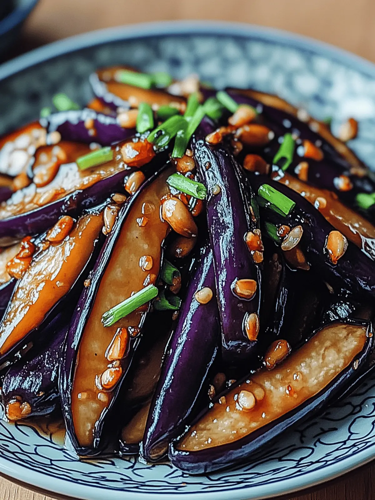 Chinese Eggplant with Garlic Sauce