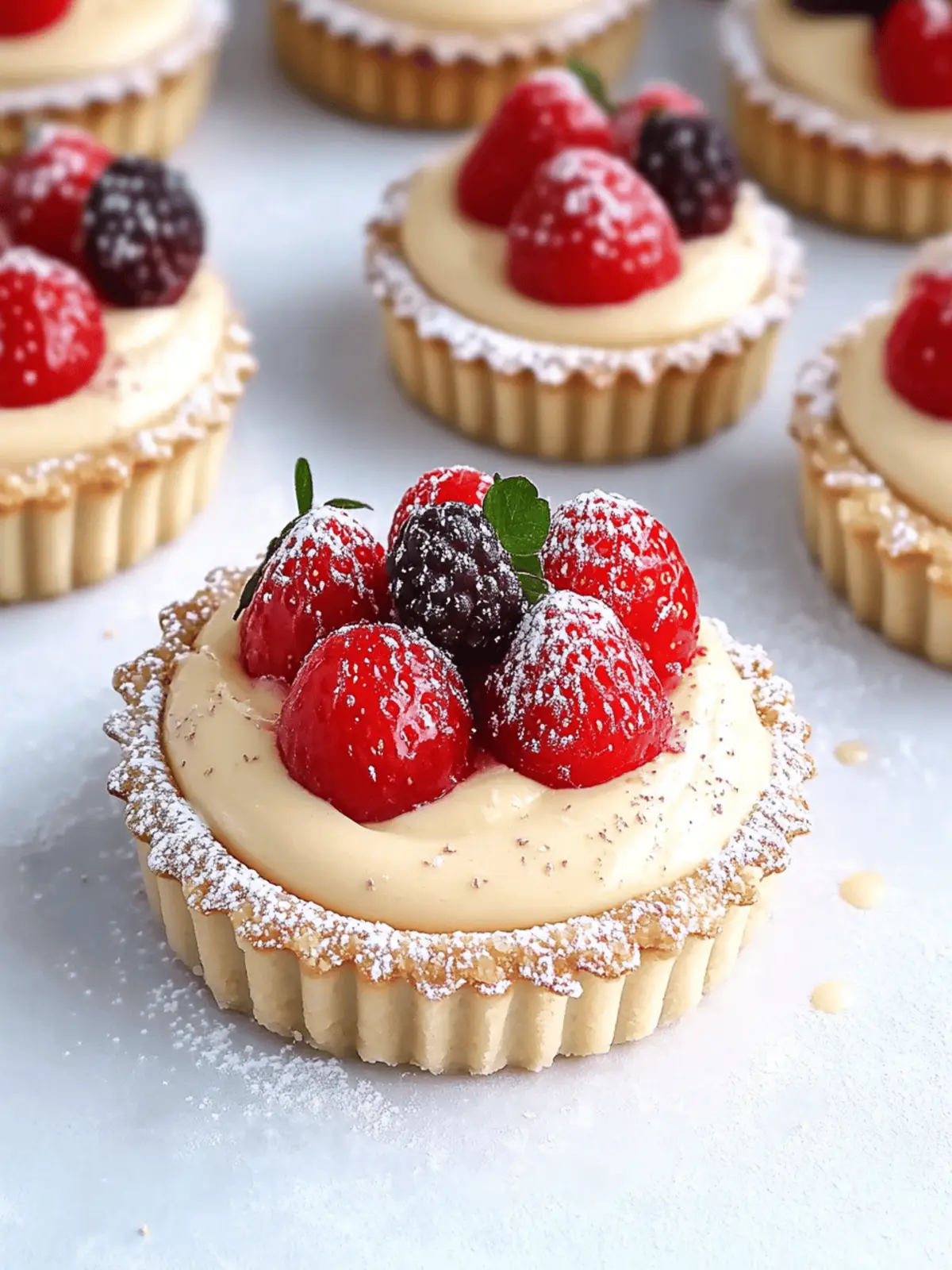 Rich White Chocolate Mousse Tart