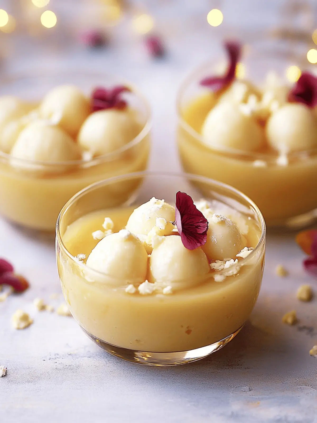 Custard Rasgulla