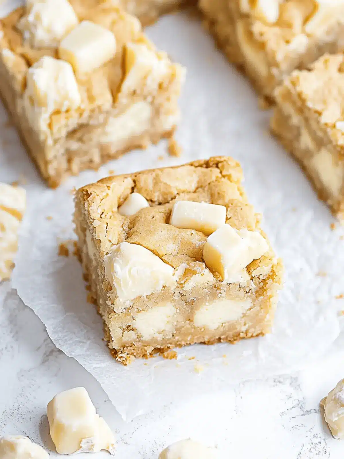 White Chocolate Blondies