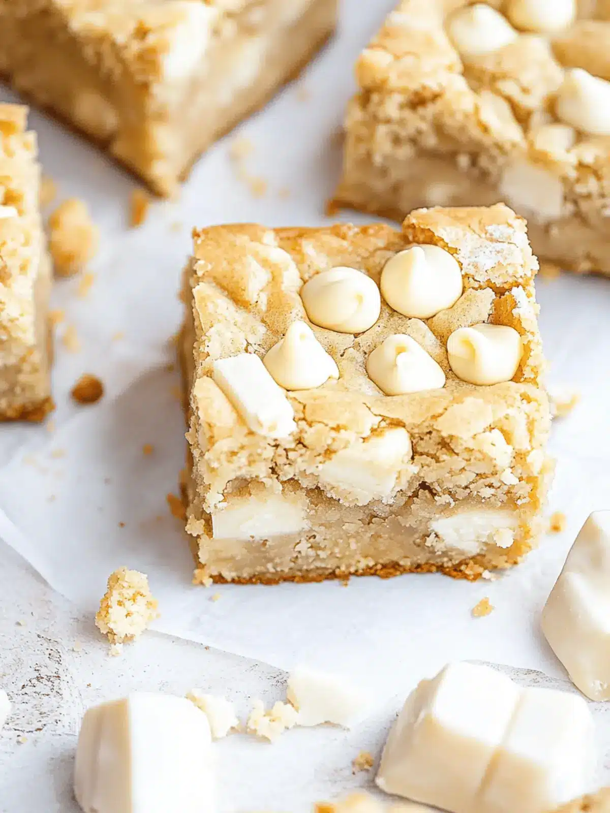 White Chocolate Blondies