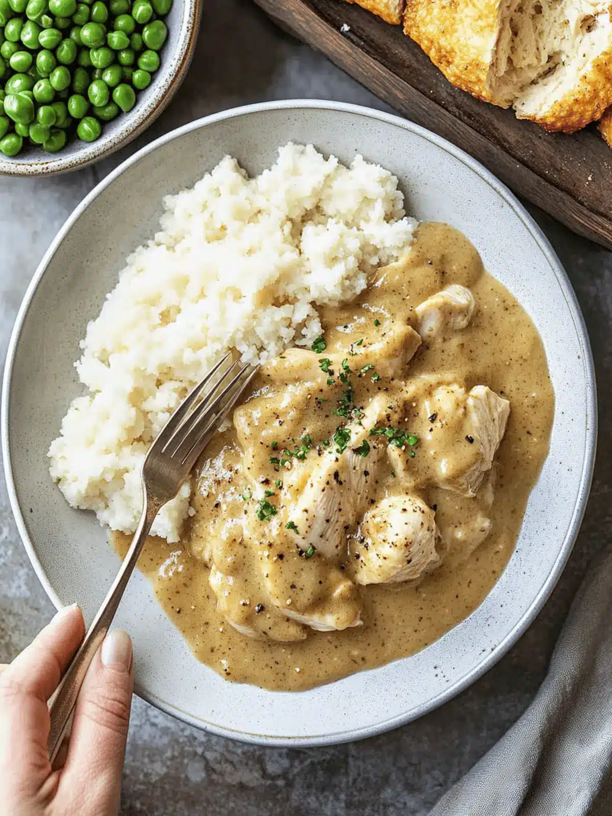 Homestyle Chicken and Gravy