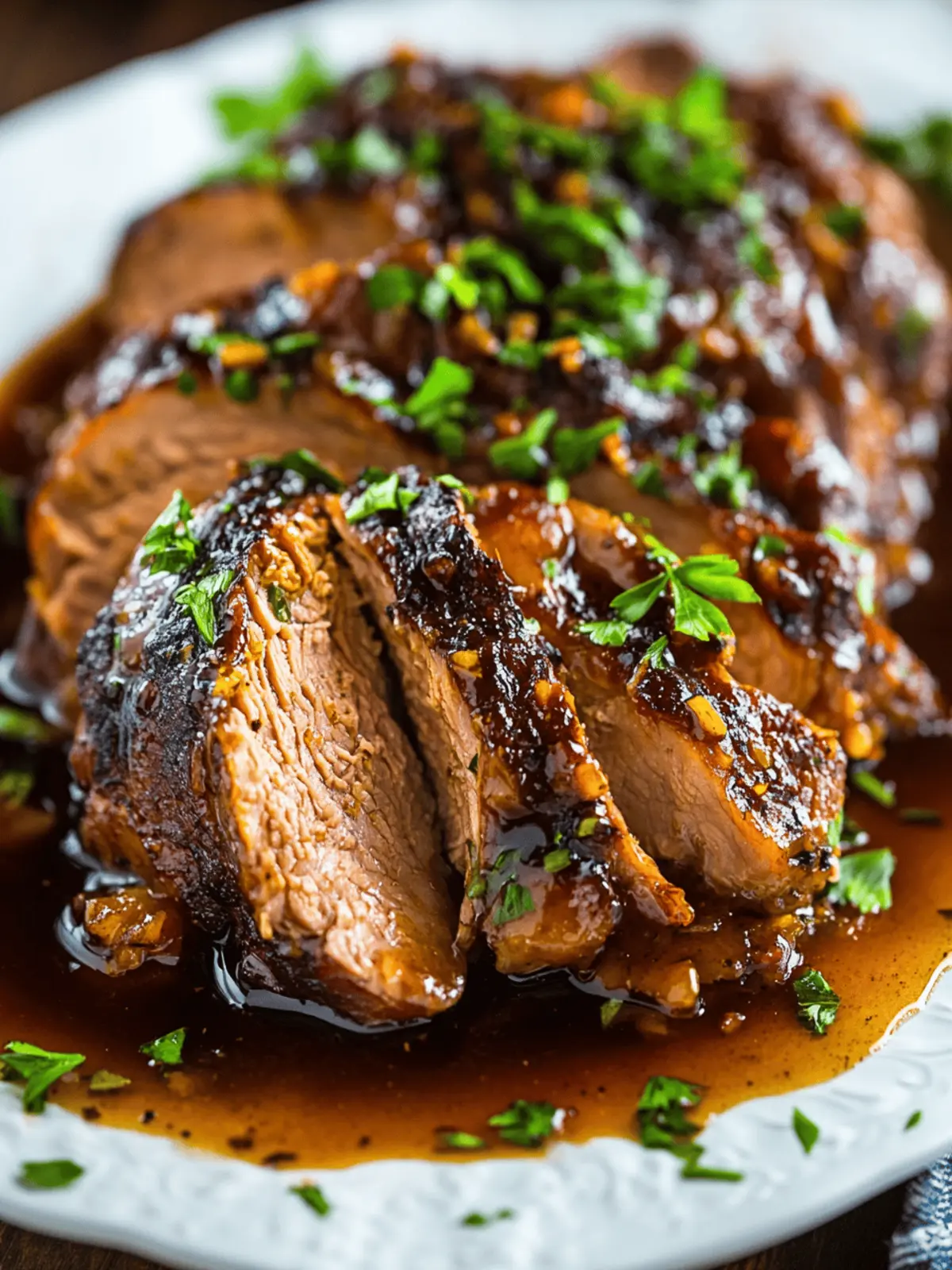 Slow Cooker Honey and Parmesan Pork Tenderloin