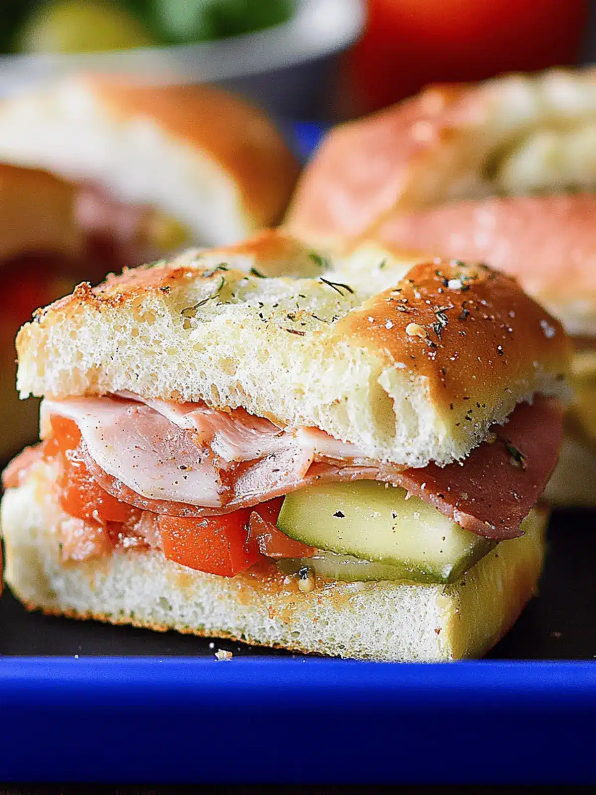 Hot Italian Sub Sliders