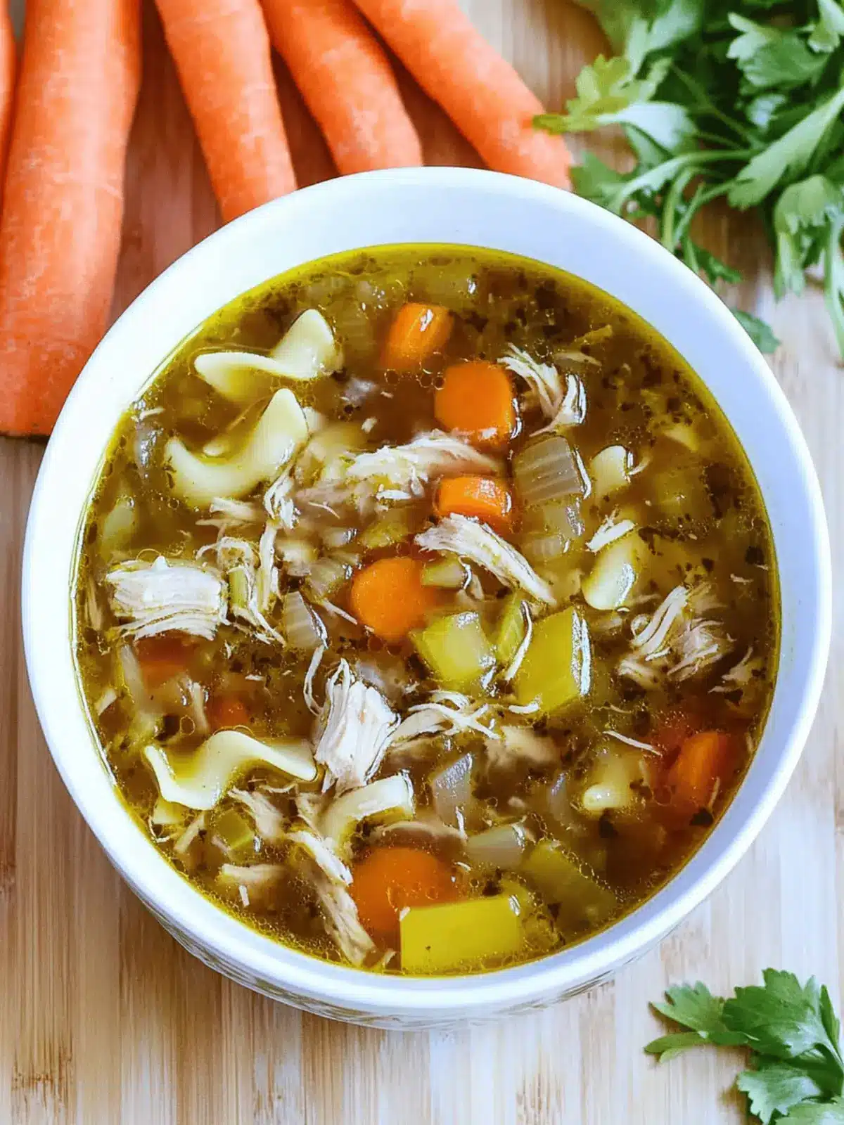 Gluten Free Chicken Noodle Soup