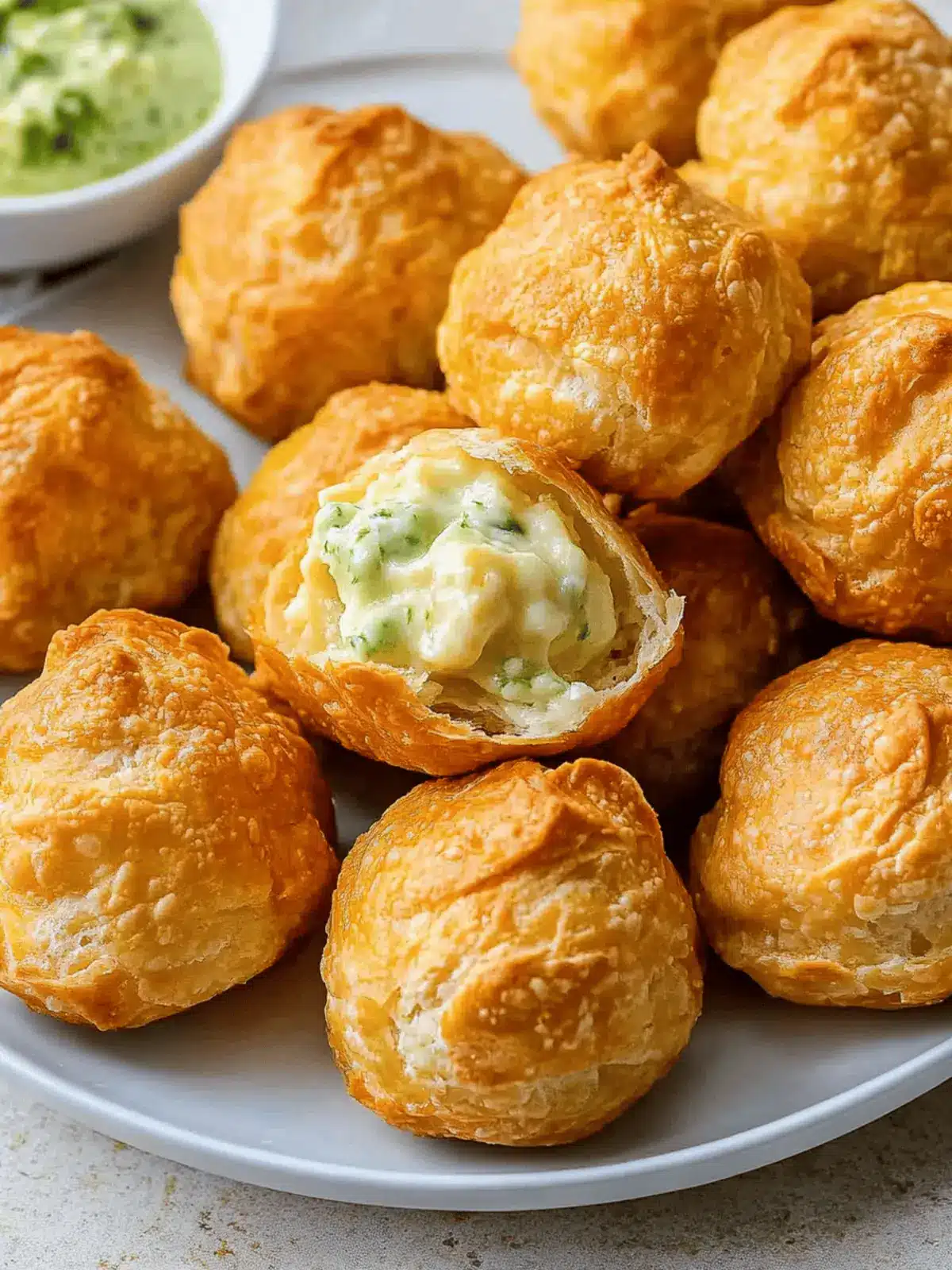 Irish Beer Cheese Puffs