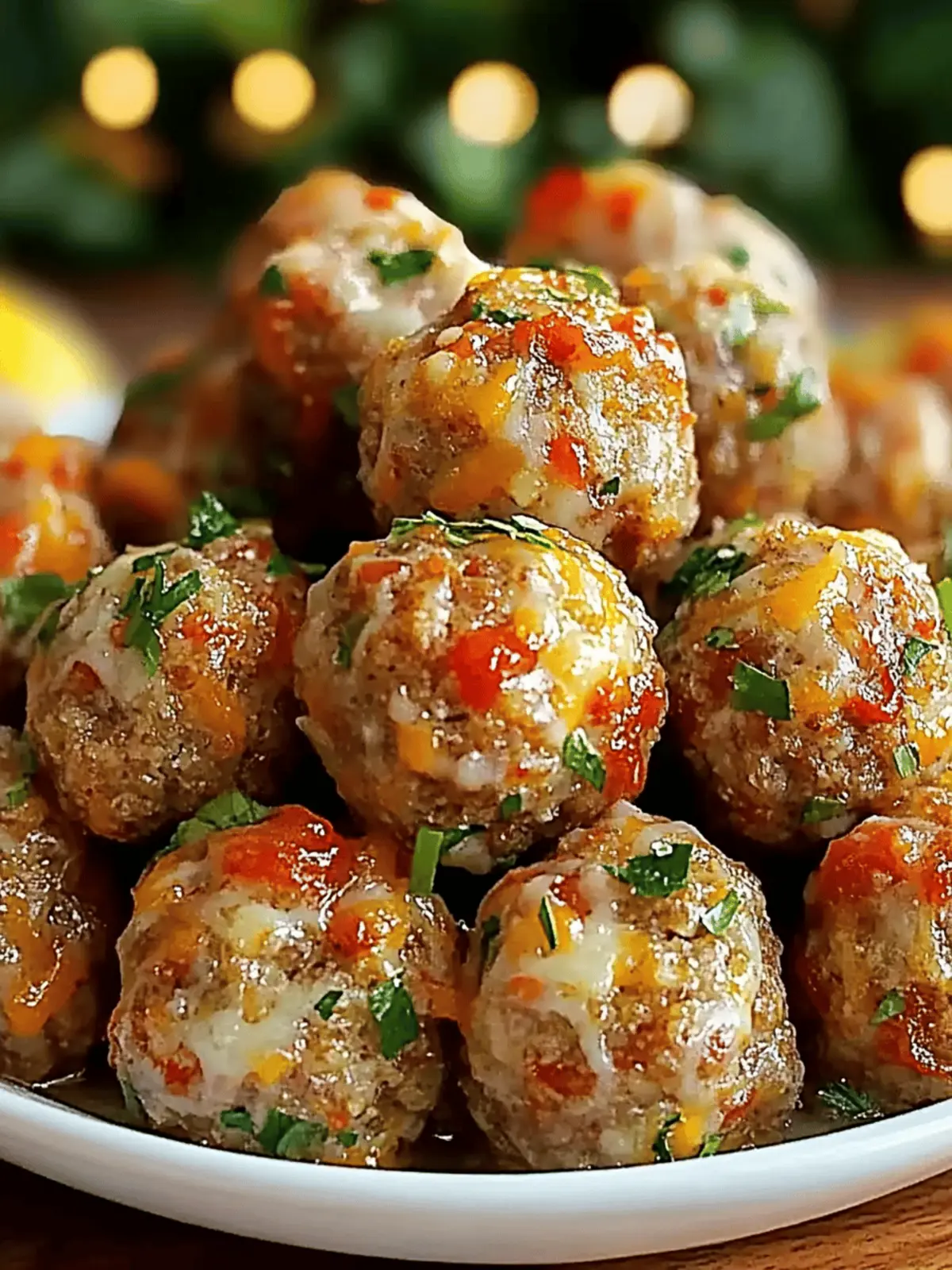 Rotel Sausage Balls