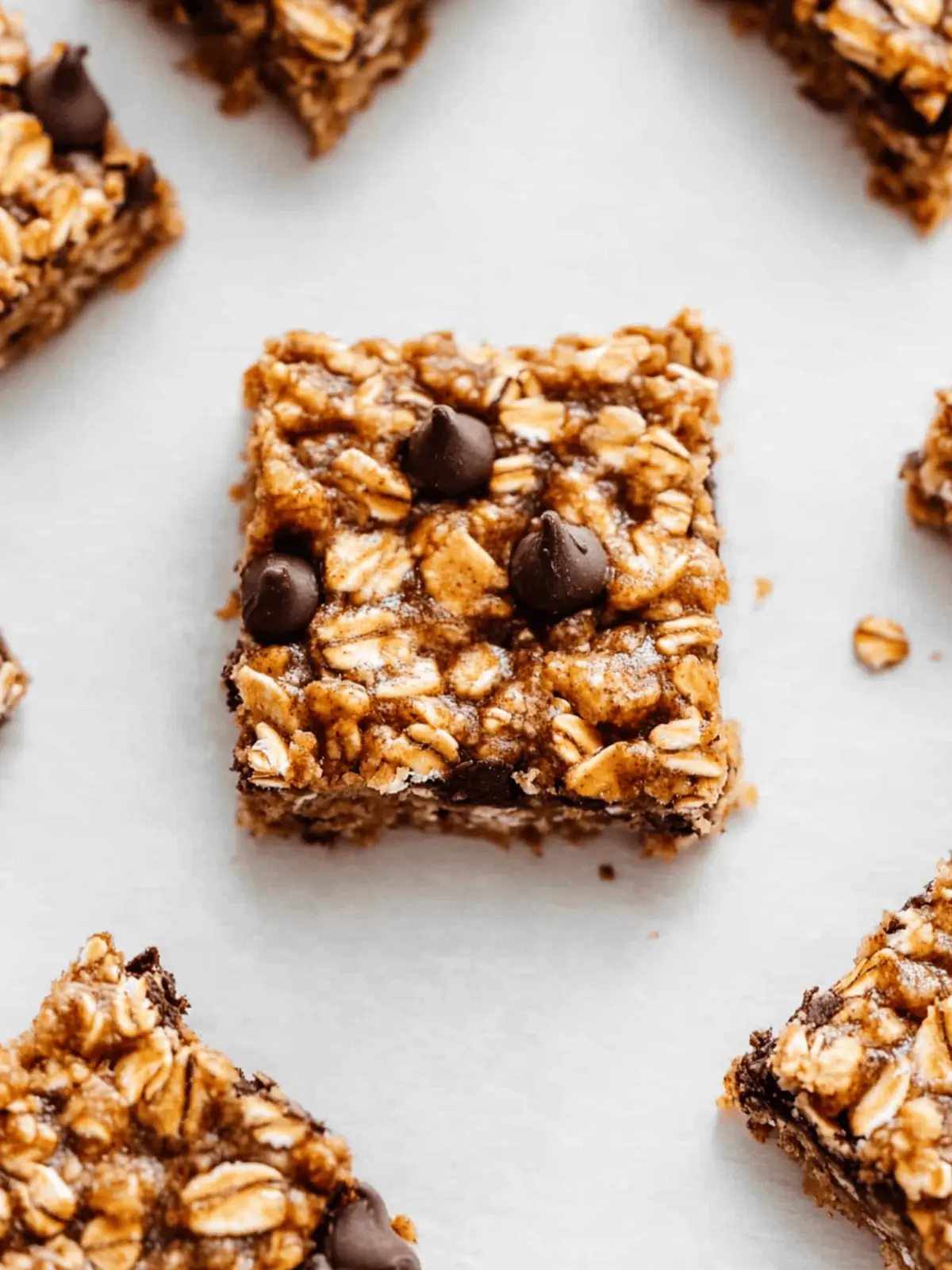 Peanut Butter Banana Oatmeal Bars