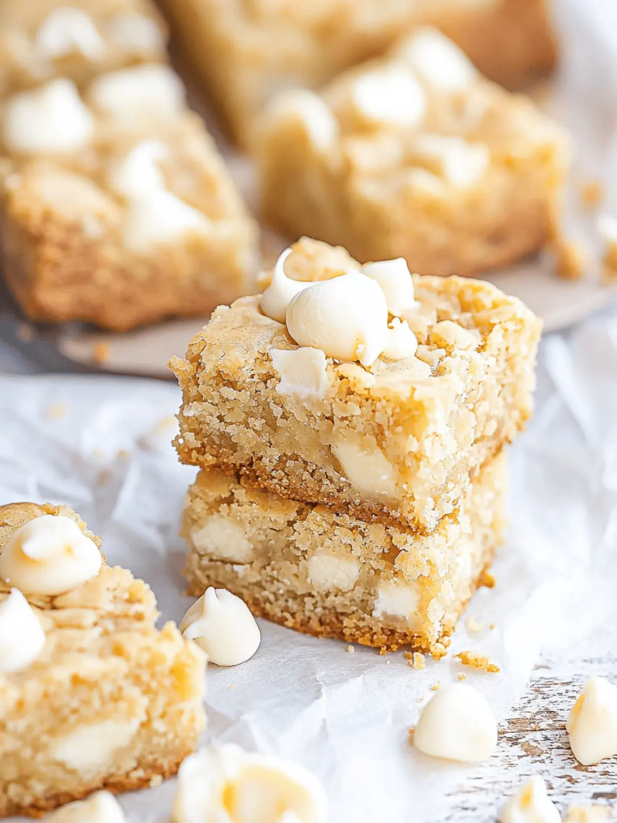 White Chocolate Blondies