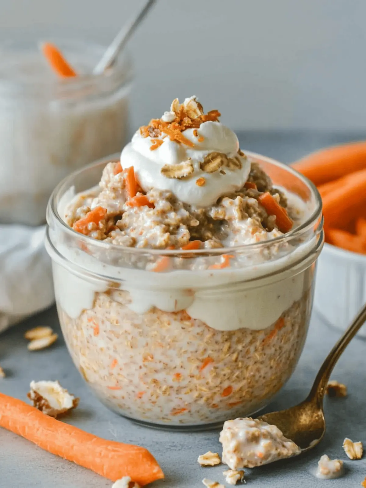Carrot Cake Overnight Oats