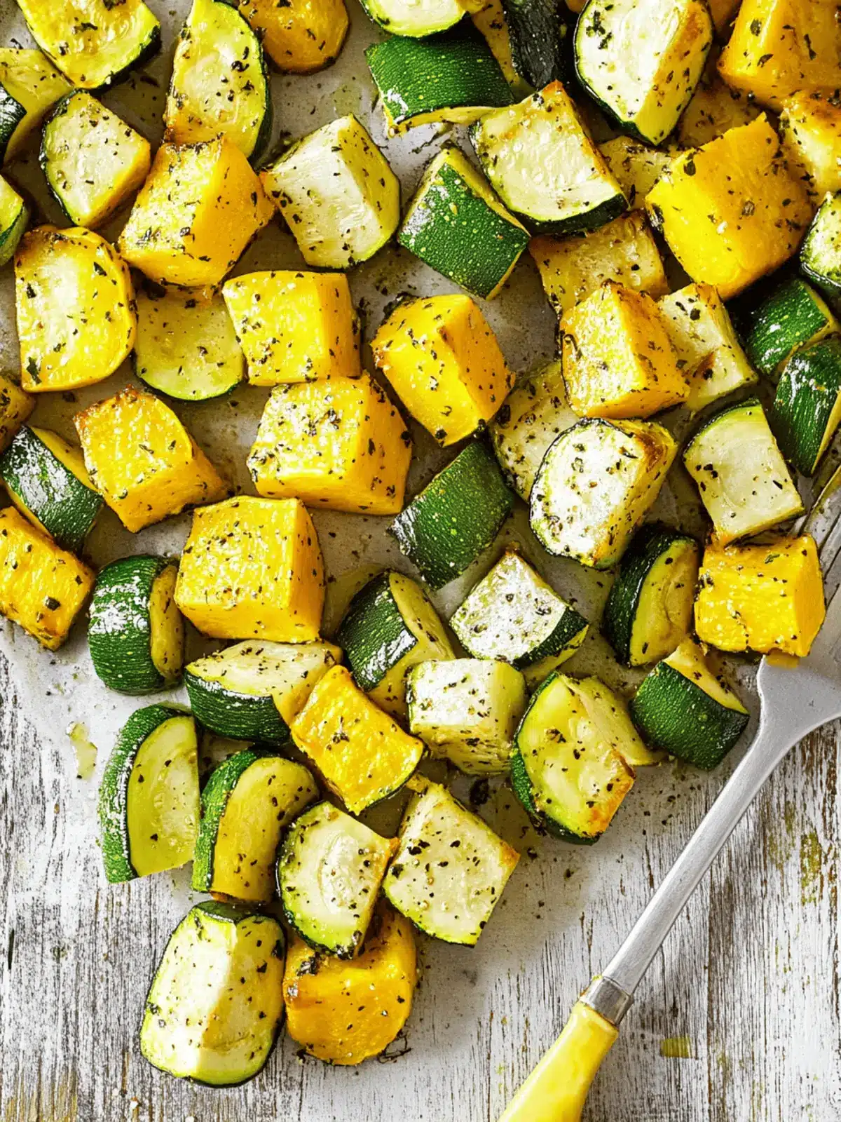 Roasted Zucchini and Squash