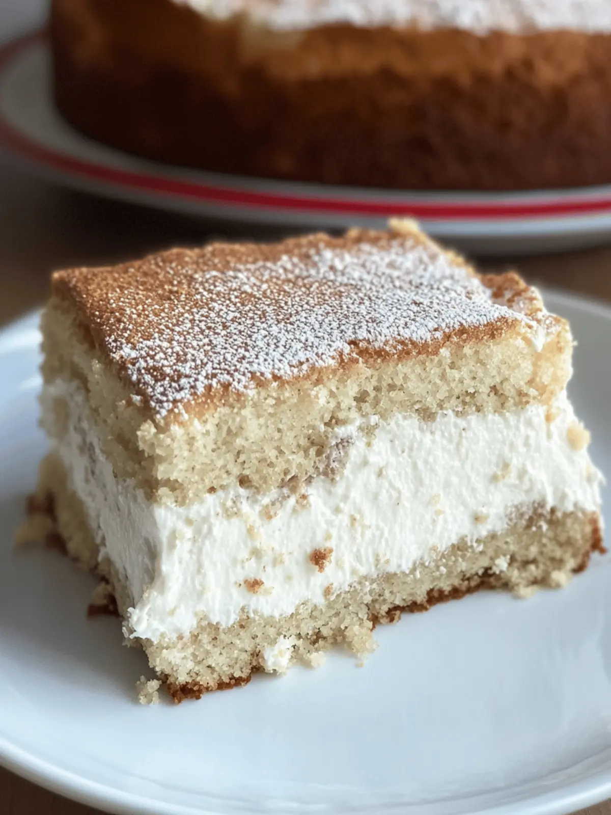Sourdough Tres Leches Cake