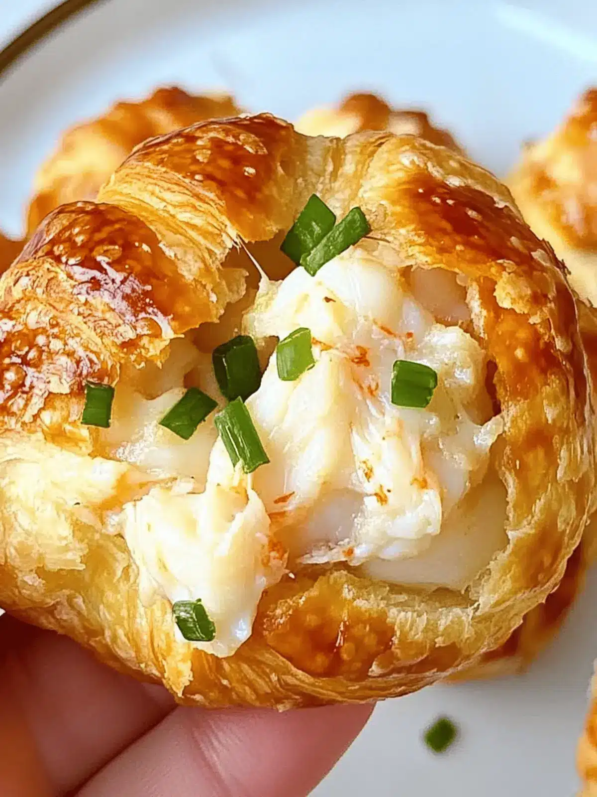 Crab Dip Croissants