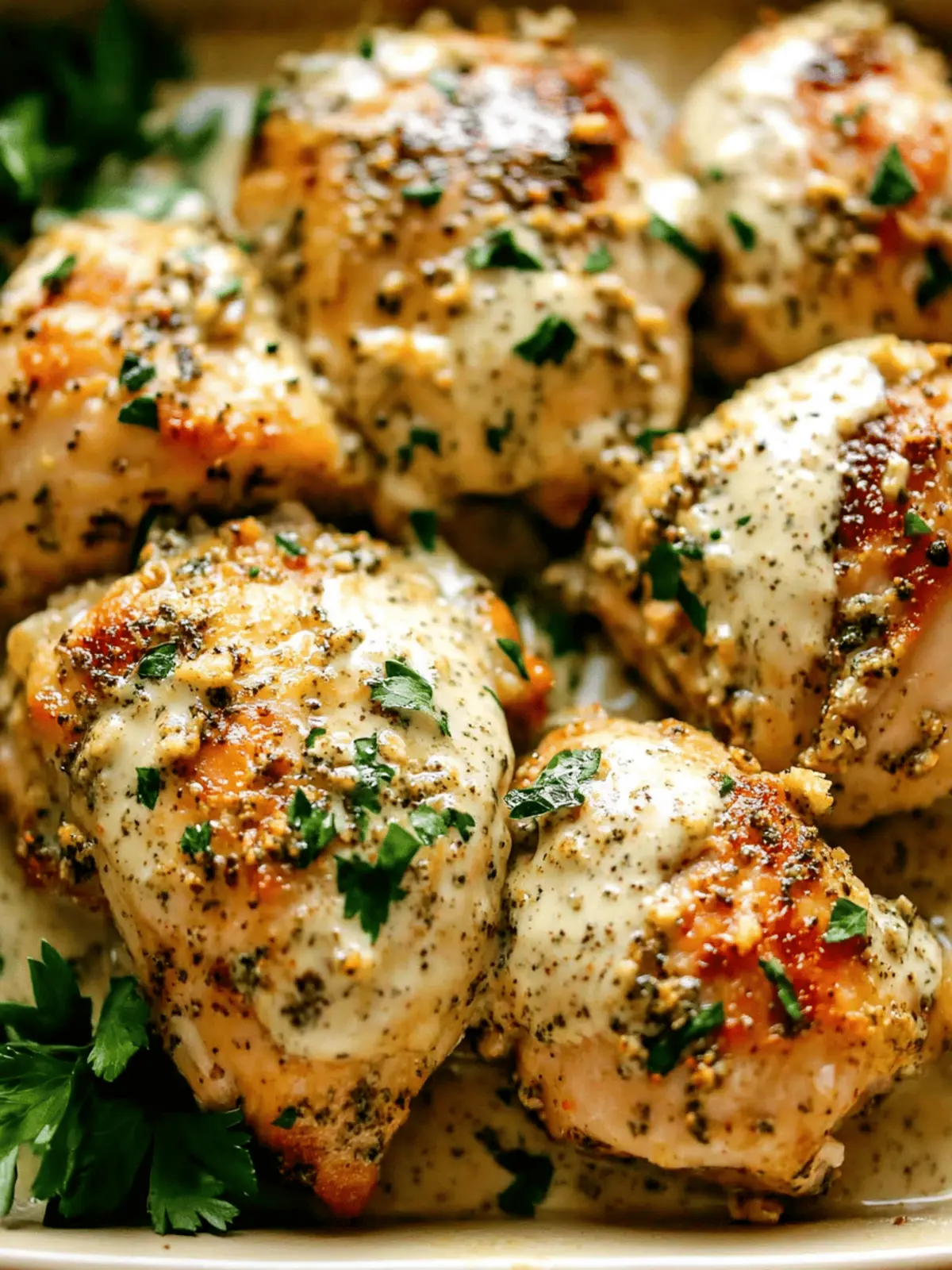 Baked Za'atar Chicken Thighs with Tahini