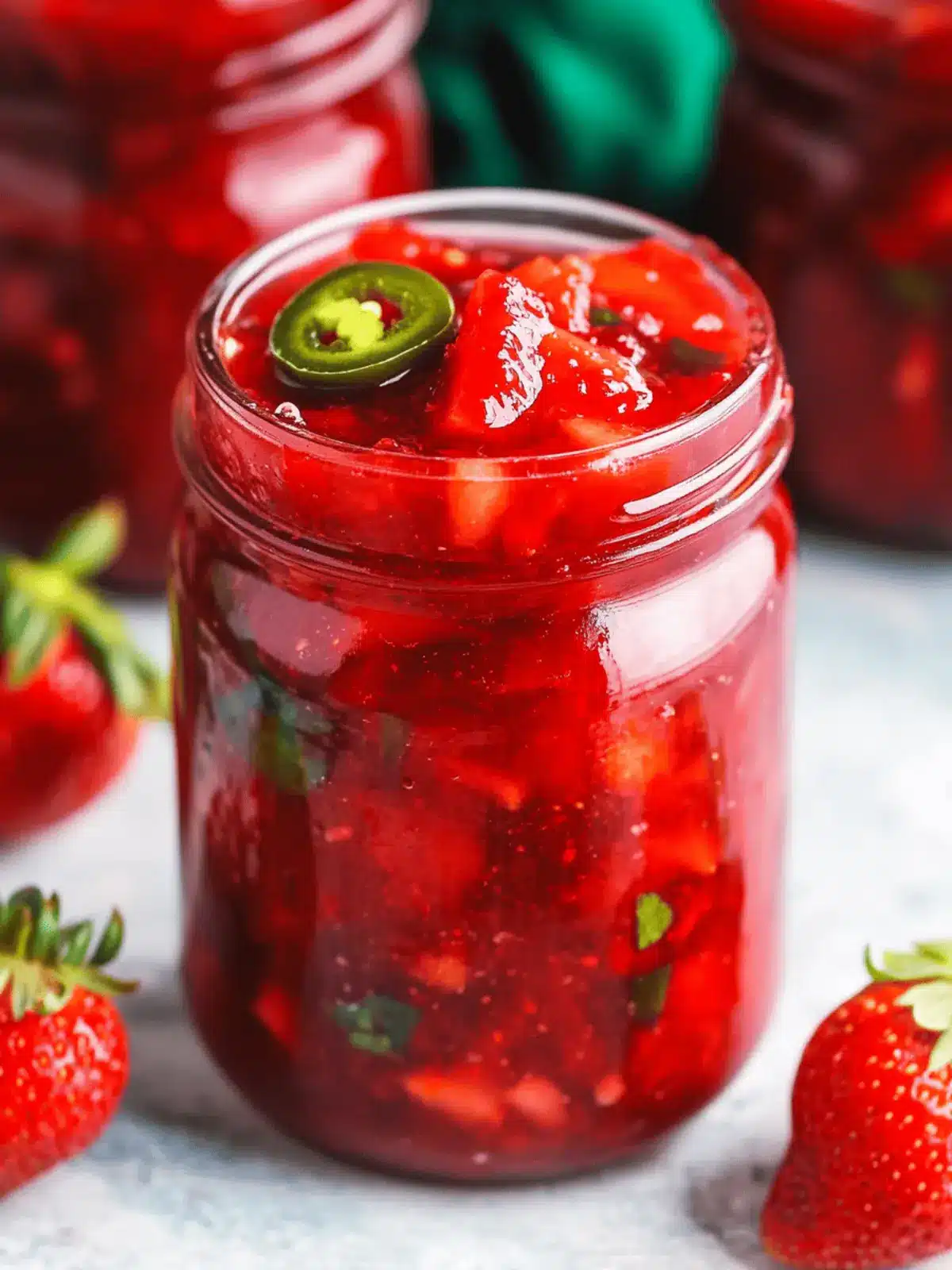Jalapeno Strawberry Jam