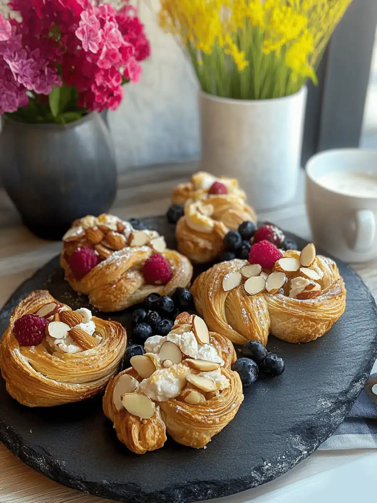 Almond-Filled French Pastries