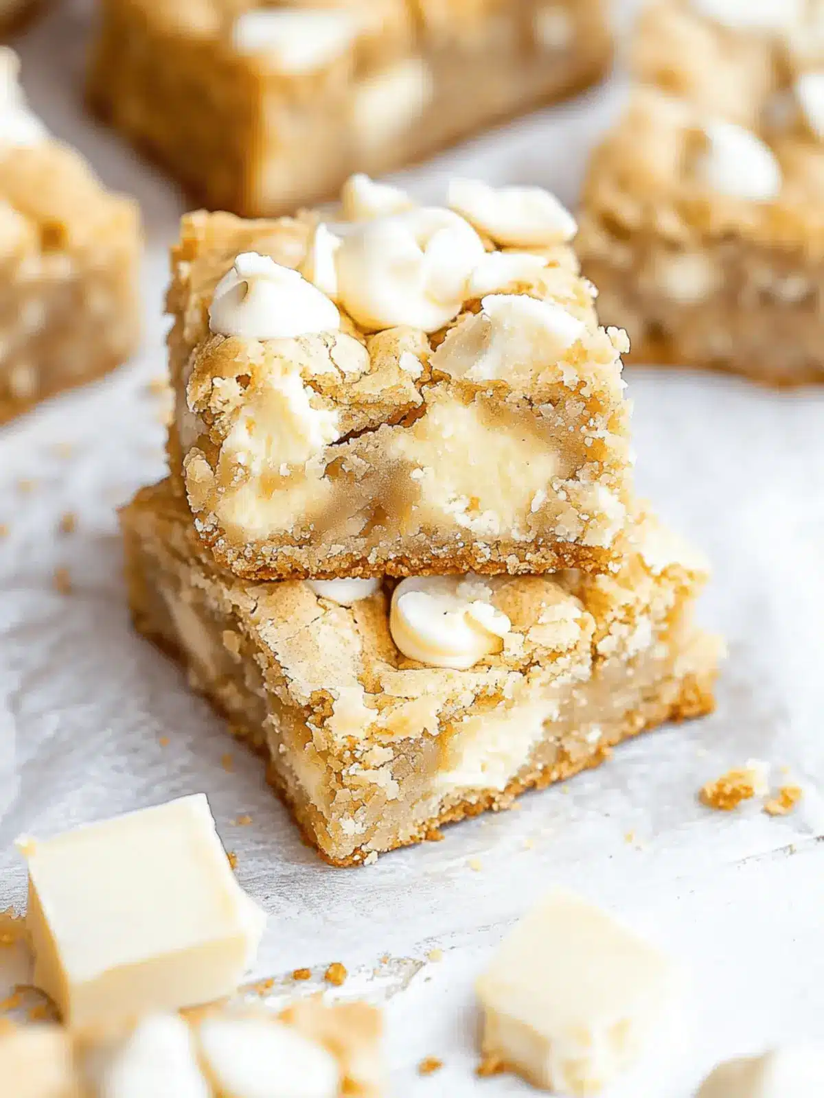 White Chocolate Blondies