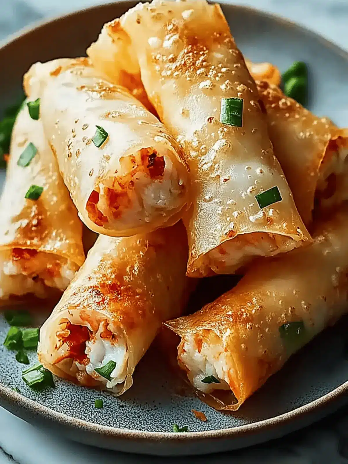 Easy Rice Paper Crab Rangoons