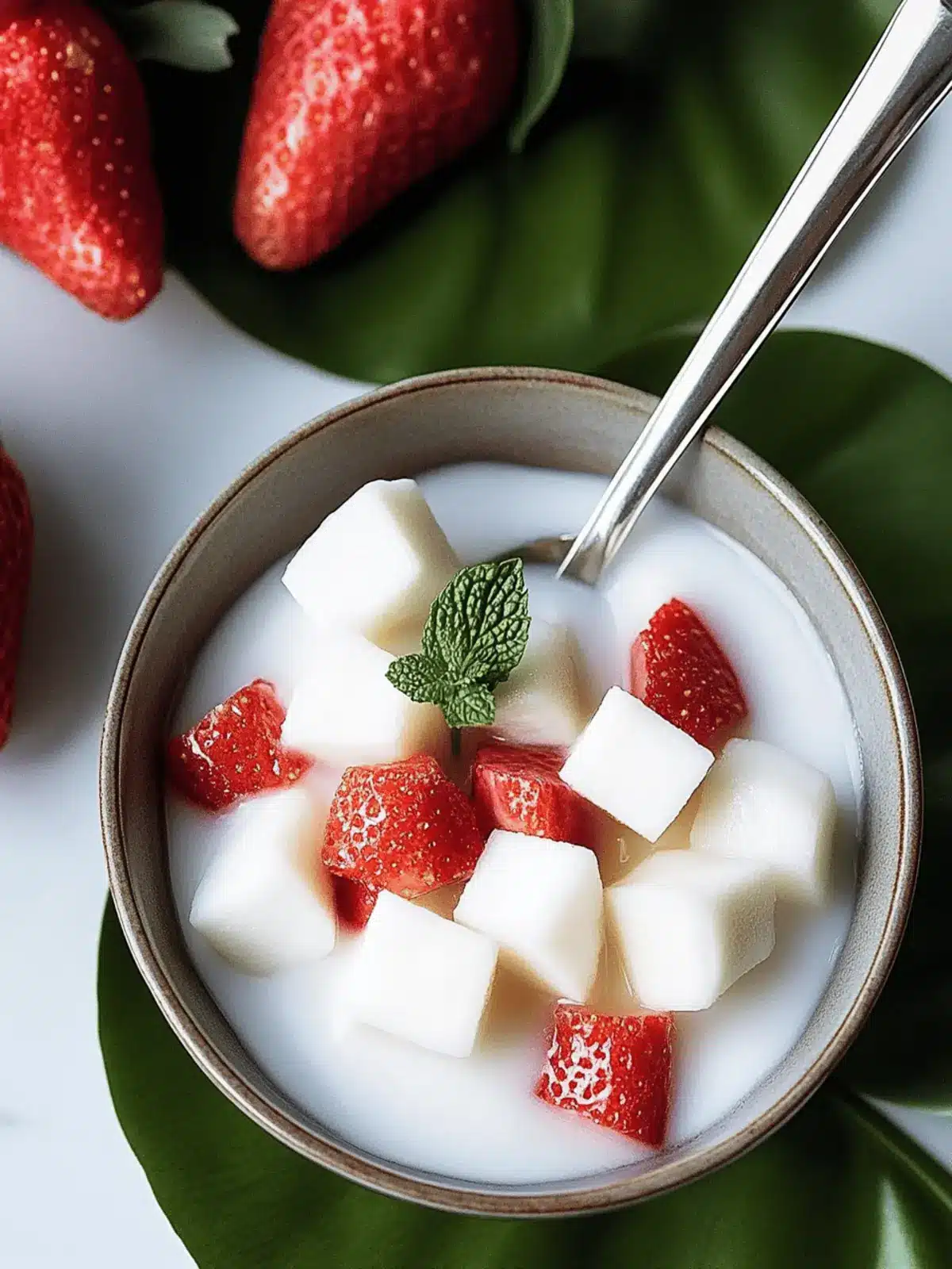 Haupia (Hawaiian Coconut Pudding)