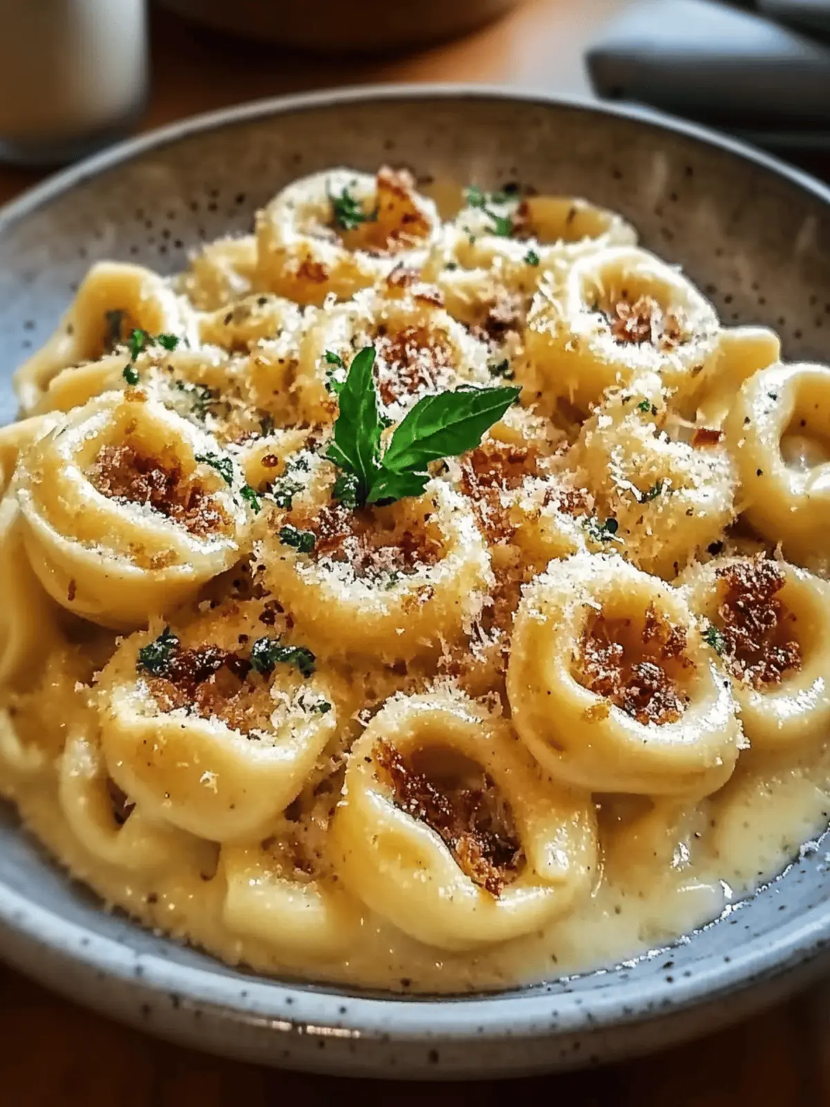 Creamy Tortellini Carbonara